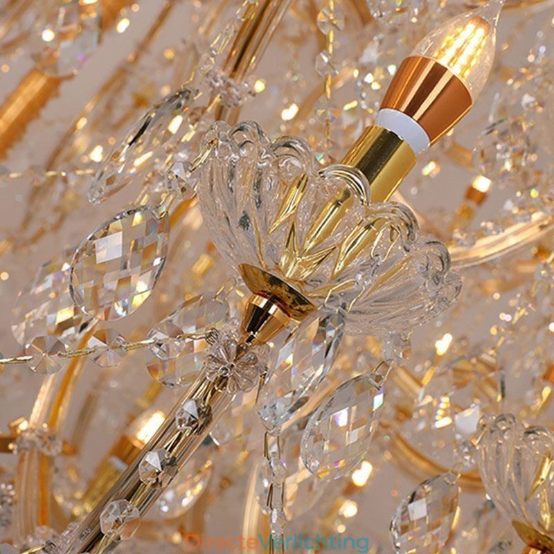 Luxe Kristallen Kroonluchter Decoratie Plafondlamp Met 96 Lampen