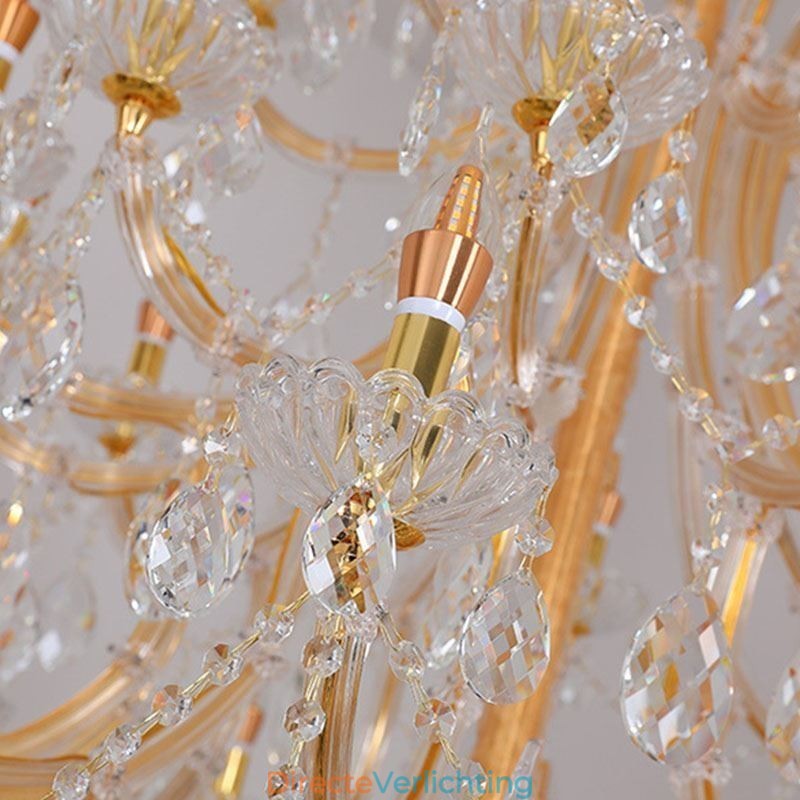 Luxe Kristallen Kroonluchter Decoratie Plafondlamp Met 96 Lampen