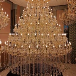 Luxe Kristallen Kroonluchter Decoratie Plafondlamp Met 96 Lampen