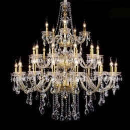 Luxe Kristallen Kroonluchter Decoratie Plafondlamp Met 32 Lampen