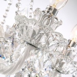 Europese Kristallen Kroonluchter Met 32 Lampen Luxe Decoratie Plafondlamp
