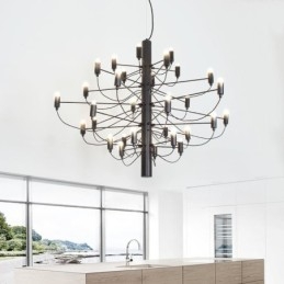Minimalistische kroonluchter hanglamp