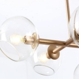 Hedendaagse Magic Bean hanglamp, eenvoudig, 8 lampen