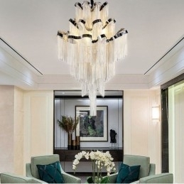 Moderne elegante kwast hanglamp