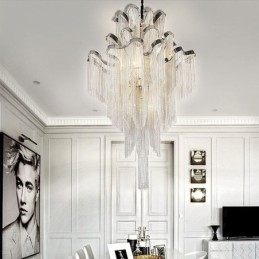 Moderne elegante kwast hanglamp
