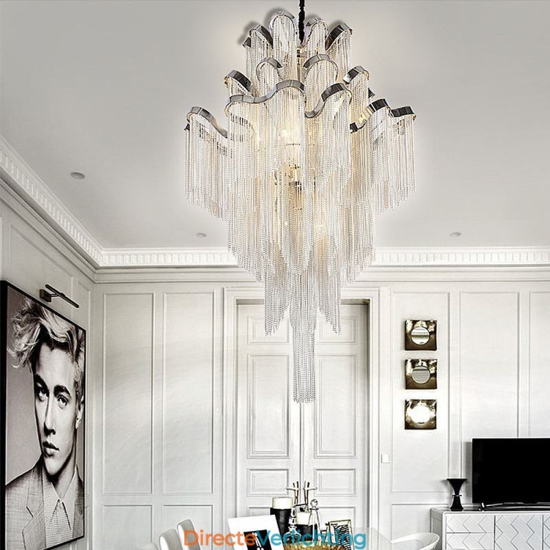 Moderne elegante kwast hanglamp