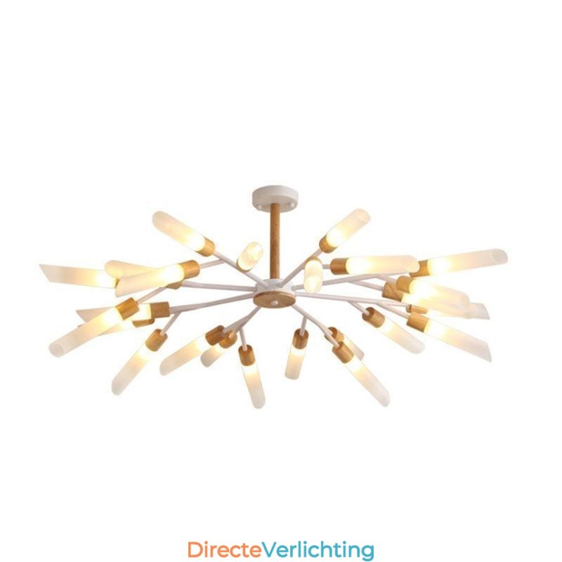 Nordic Hanglamp Moderne Massief Houten Verlichting
