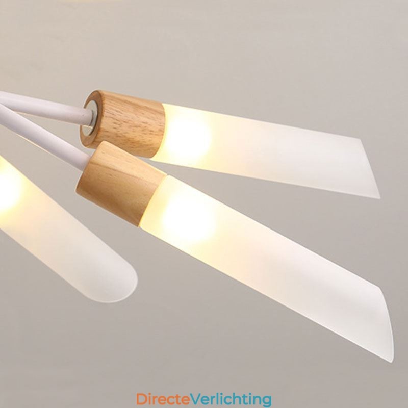 Nordic Hanglamp Moderne Massief Houten Verlichting