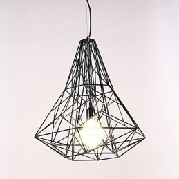 Moderne eigentijdse chromen metalen kroonluchter