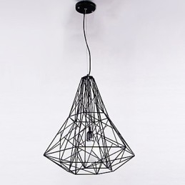 Moderne eigentijdse chromen metalen kroonluchter