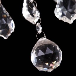 Europese kristallen kroonluchter Unieke witte jade hanglamp