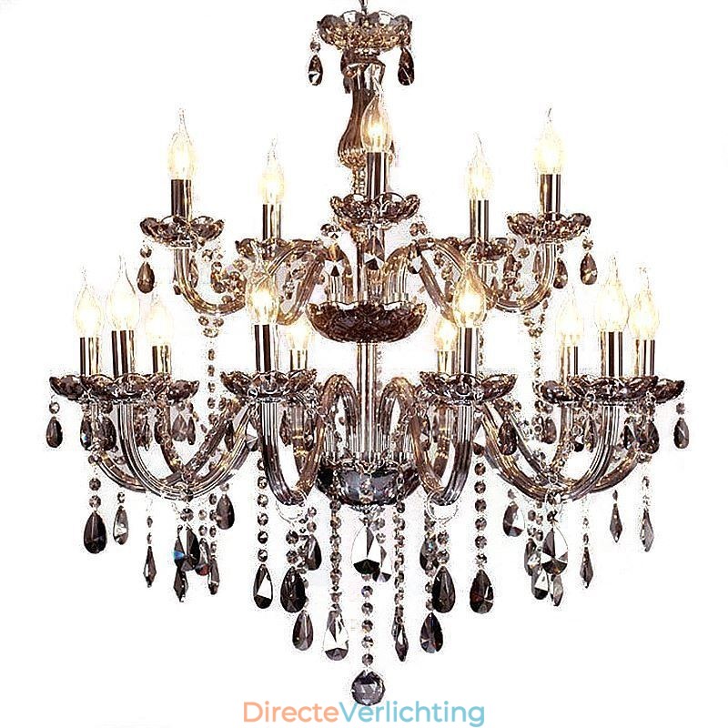 Grote Europese kristallen kroonluchter elegante hanglamp