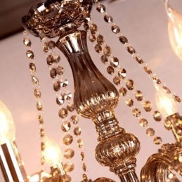 Grote Europese kristallen kroonluchter elegante hanglamp