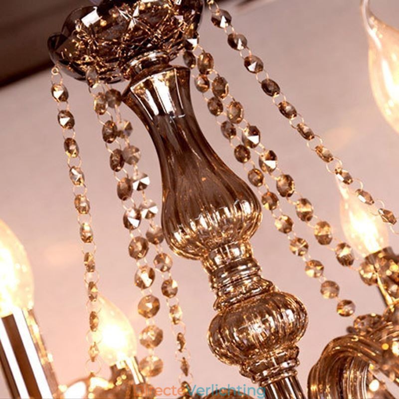 Grote Europese kristallen kroonluchter elegante hanglamp
