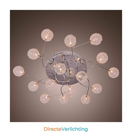 G4 ijzeren inbouwlamp met aluminium kappen G4 ijzeren inbouwlamp met aluminium kappen
