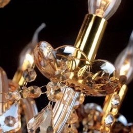 Luxe kristallen kroonluchter Europees plafondlicht