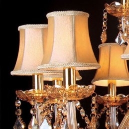 Luxe kristallen kroonluchter Europees plafondlicht