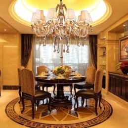 Grote kristallen kroonluchter luxe Europese hanglamp
