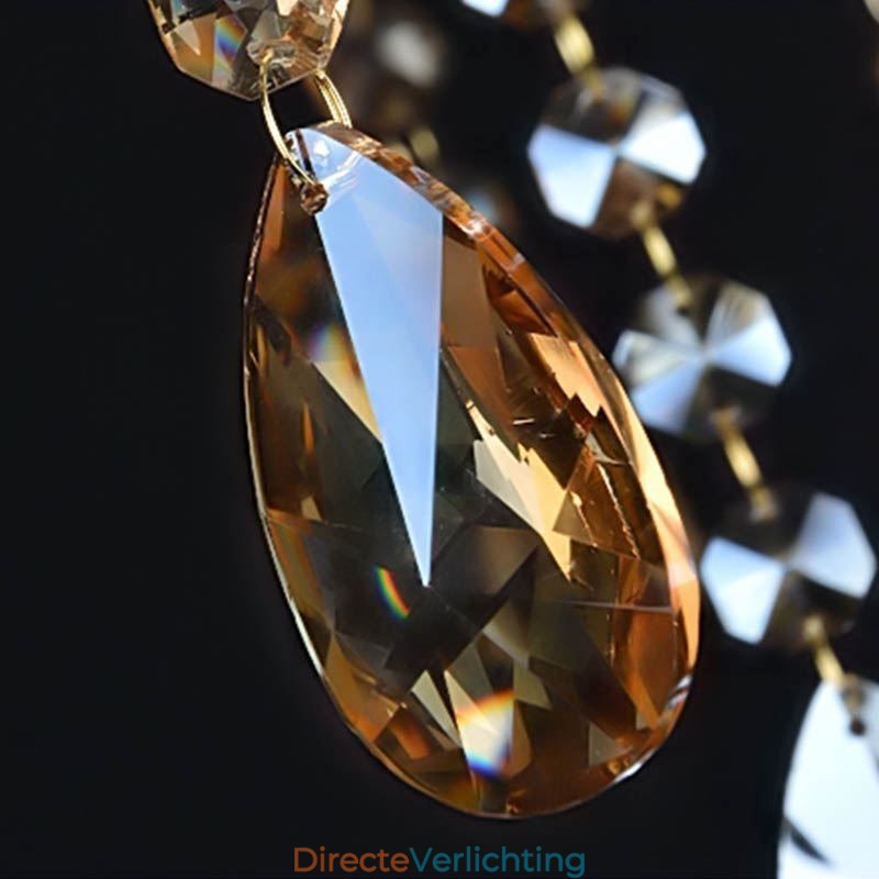 Grote kristallen kroonluchter luxe Europese hanglamp