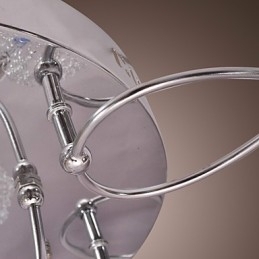 G4 ijzeren inbouwlamp met aluminium kappen
