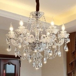 Luxe kristallen kroonluchter Europese elegante hanglamp