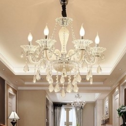 Europese kristallen kroonluchter elegante hanglamp