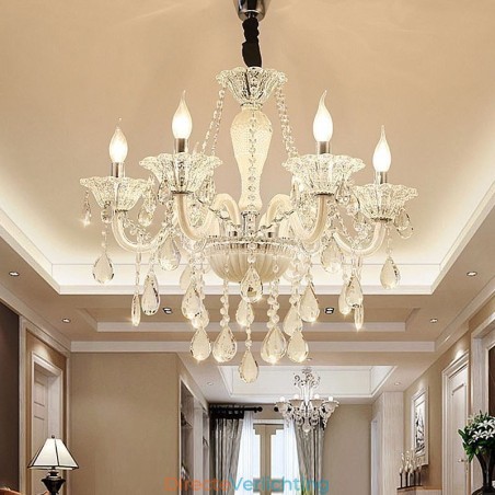 Europese kristallen kroonluchter elegante hanglamp Europese kristallen kroonluchter elegante hanglamp