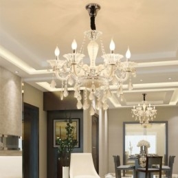 Europese kristallen kroonluchter elegante hanglamp