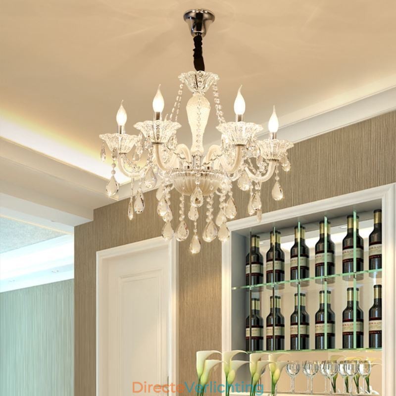Europese kristallen kroonluchter elegante hanglamp
