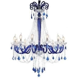 Europese kristallen kroonluchter elegante hanglamp