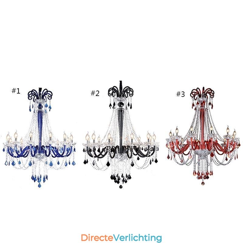 Europese kristallen kroonluchter elegante hanglamp