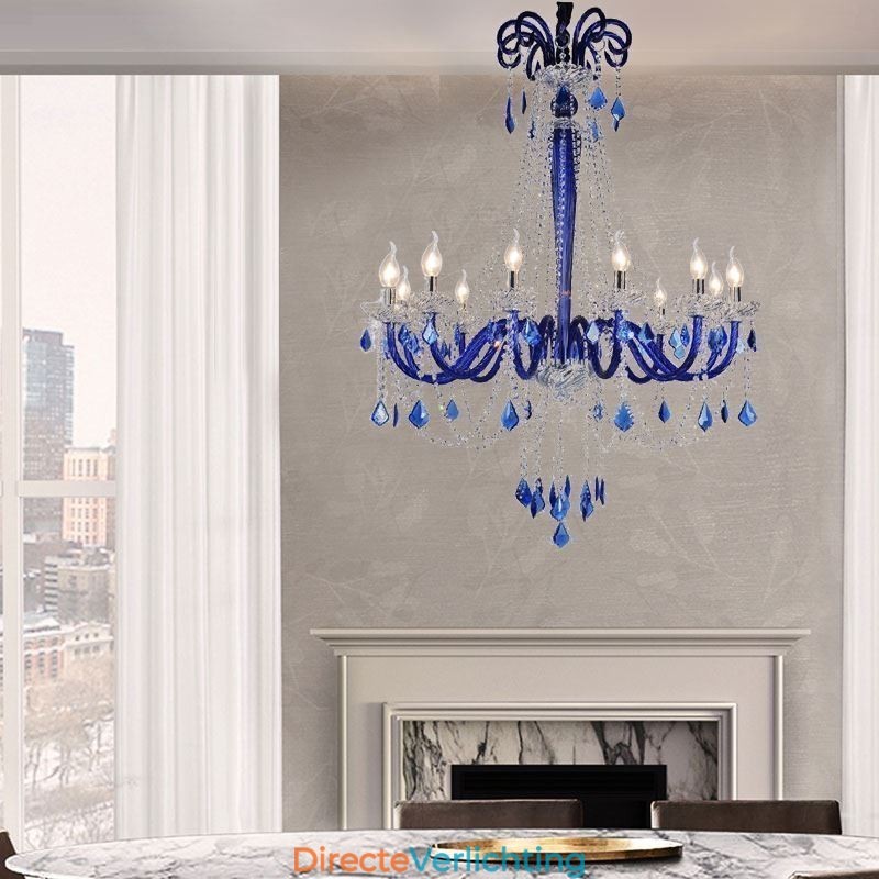 Europese kristallen kroonluchter elegante hanglamp