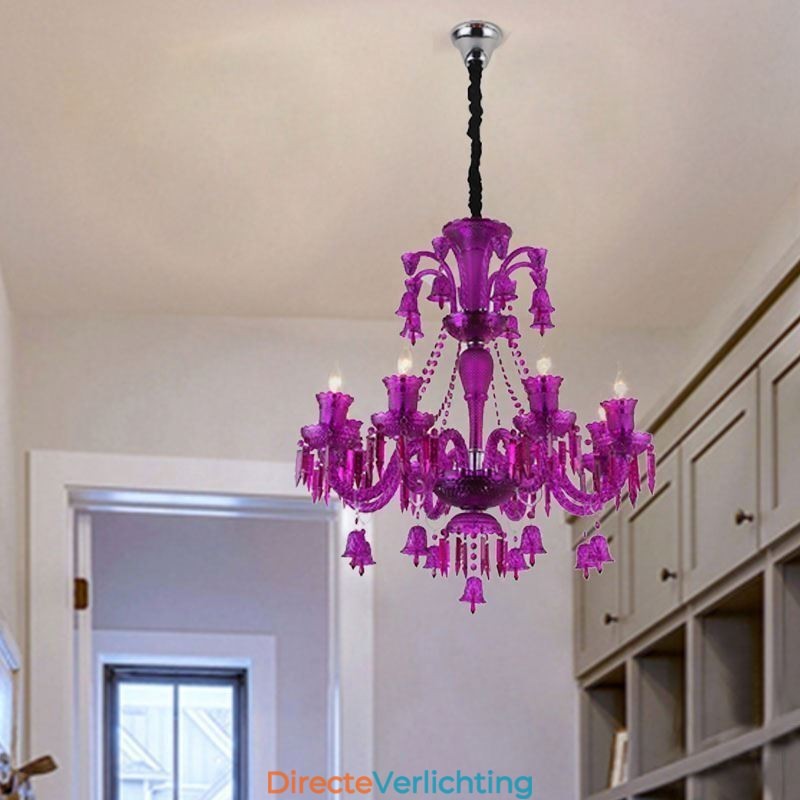 Kristallen plafondlamp Europese kroonluchter Ring Bells hanglamp