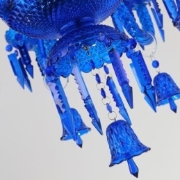 Kristallen plafondlamp Europese kroonluchter Ring Bells hanglamp
