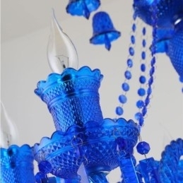 Kristallen plafondlamp Europese kroonluchter Ring Bells hanglamp