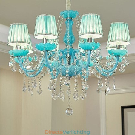 Creatieve kristallen kroonluchter Europese elegante hanglamp Creatieve kristallen kroonluchter Europese elegante hanglamp