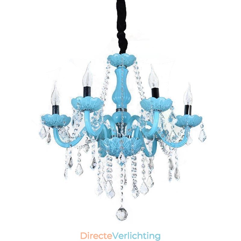 Creatieve kristallen kroonluchter Europese elegante hanglamp