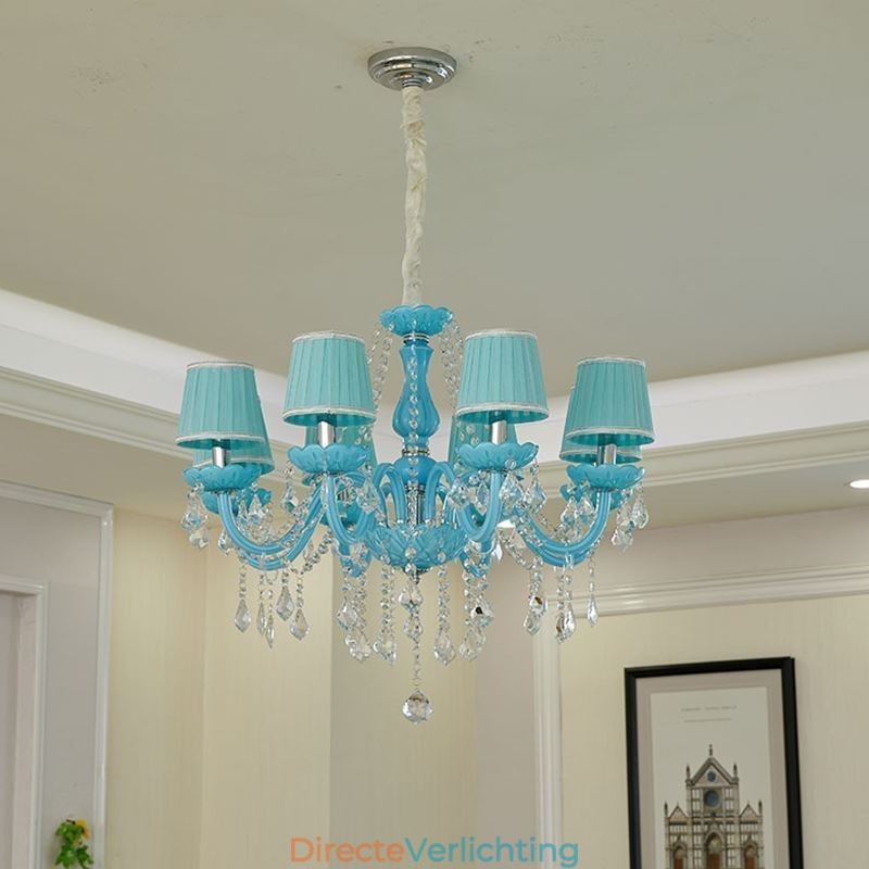 Creatieve kristallen kroonluchter Europese elegante hanglamp
