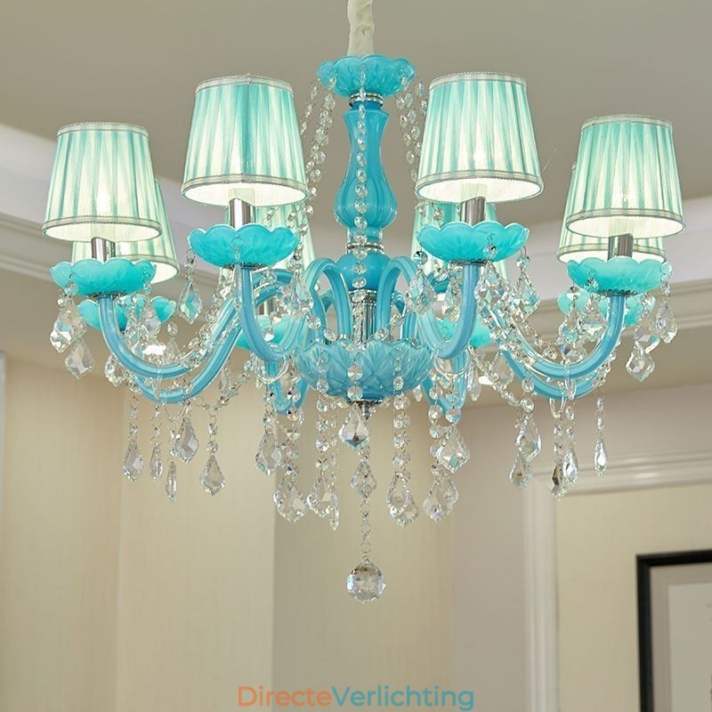 Creatieve kristallen kroonluchter Europese elegante hanglamp