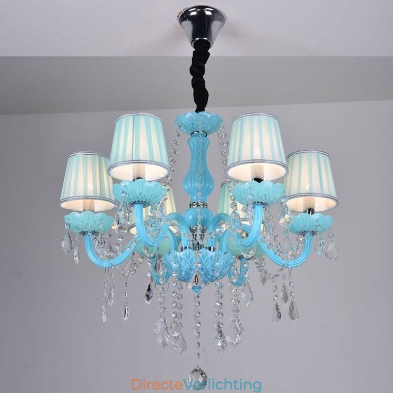 Creatieve kristallen kroonluchter Europese elegante hanglamp