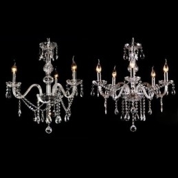 Stijlvolle kristallen kroonluchter moderne Europese hanglamp