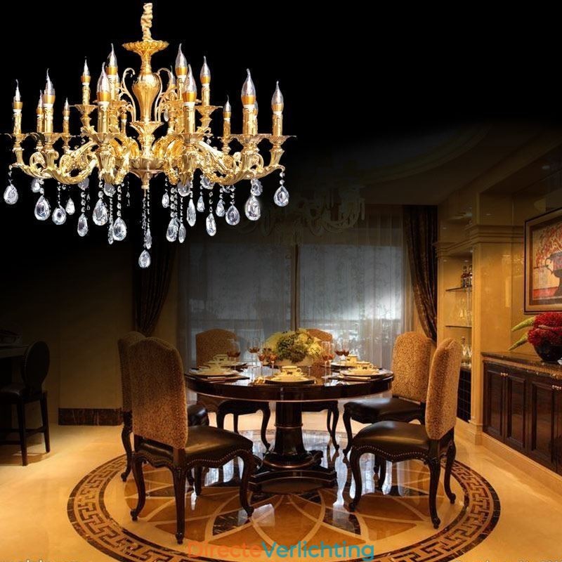 Kristallen kroonluchter moderne luxe plafondverlichting huisverlichting decoratielicht