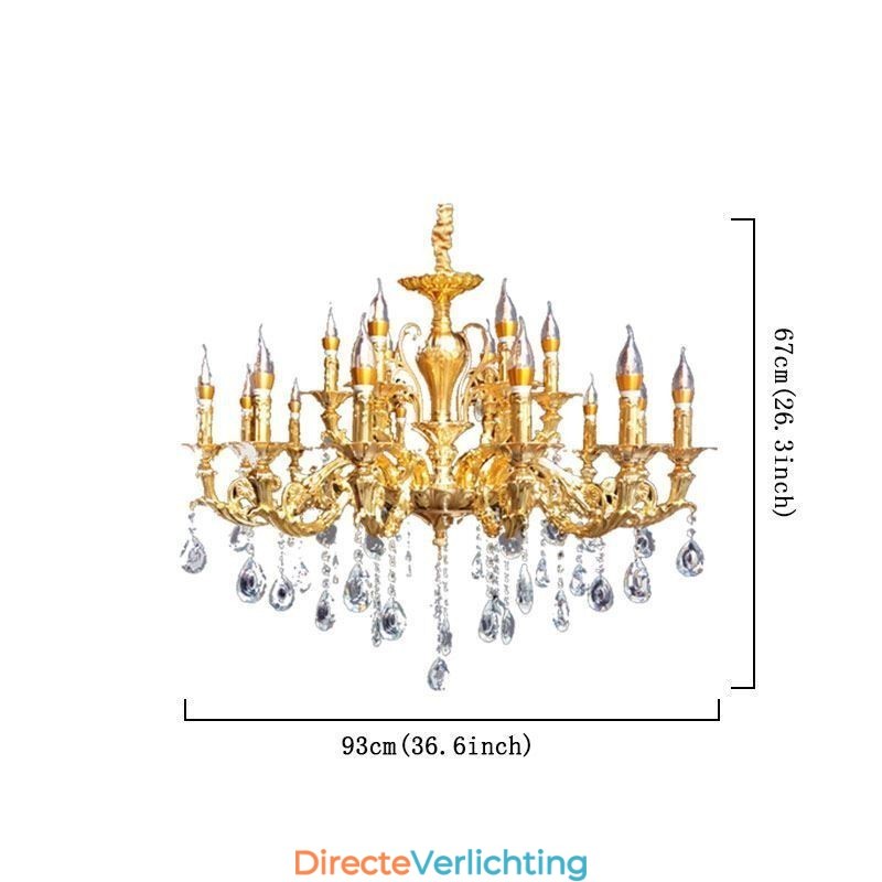 Kristallen kroonluchter moderne luxe plafondverlichting huisverlichting decoratielicht