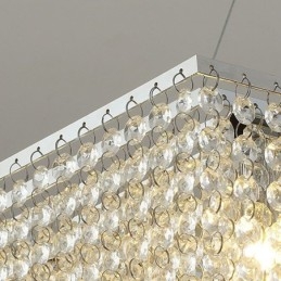 Europese Kristallen Kroonluchter Luxe Decoratie Plafondlamp Met 12 Lampen