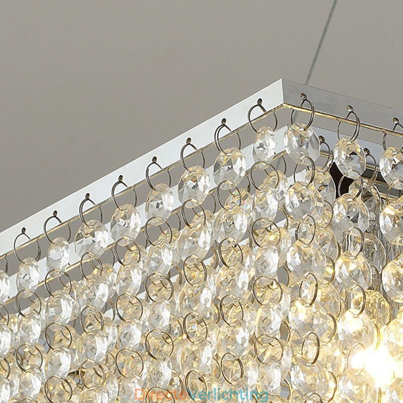 Europese Kristallen Kroonluchter Luxe Decoratie Plafondlamp Met 12 Lampen