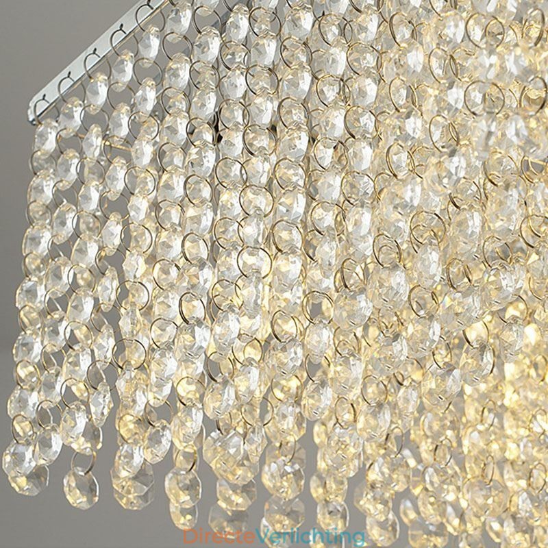 Europese Kristallen Kroonluchter Luxe Decoratie Plafondlamp Met 12 Lampen