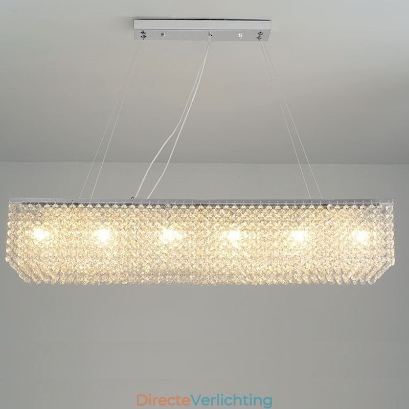 Europese Kristallen Kroonluchter Luxe Decoratie Plafondlamp Met 12 Lampen