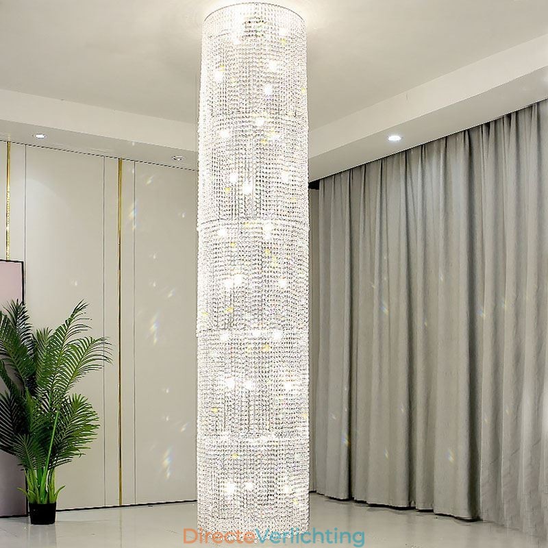 Luxe Kristallen Kroonluchter Moderne Decoratie Plafondlamp Met 36 Lampen