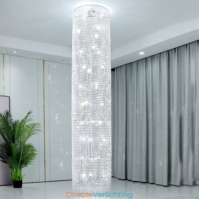 Luxe Kristallen Kroonluchter Moderne Decoratie Plafondlamp Met 36 Lampen