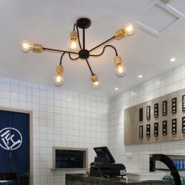 Hedendaagse creatieve ijzeren hanglamp Spider kroonluchter